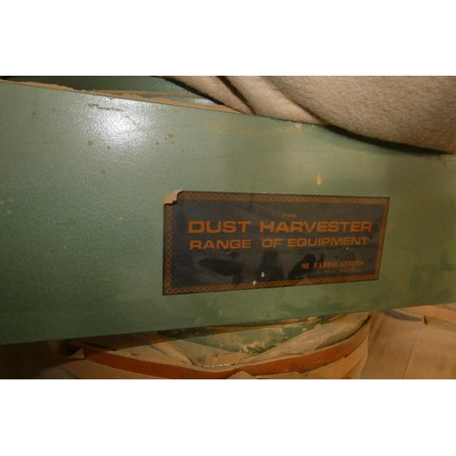 43 - A Dust Harvester two bag dust extractor by M Systems 3ph approx 2m wide