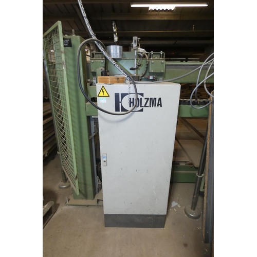 45 - A Holzma four post sheet material lift / feed unit type HEE90X1550, YOM 1995, 3ph, mad load 70kN (ap... 