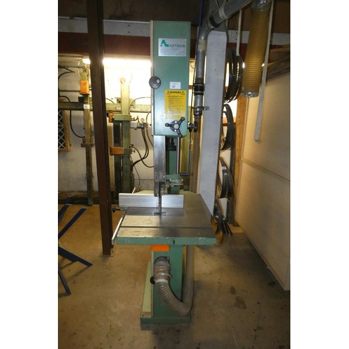 57 - An Interwood / Artisan Concept band saw model Rapid 600 , 3ph supplied with a good selection of vari... 