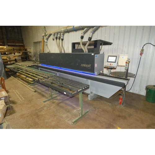 76 - A Felder Format 4 fully automated CNC edge bander model Tempora 60.12, YOM 2016, 3ph, total chain fe... 