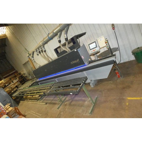 76 - A Felder Format 4 fully automated CNC edge bander model Tempora 60.12, YOM 2016, 3ph, total chain fe... 