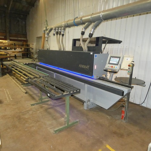 76 - A Felder Format 4 fully automated CNC edge bander model Tempora 60.12, YOM 2016, 3ph, total chain fe... 