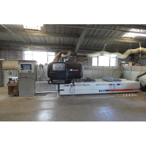 1 - A Morbidelli CNC wood machining centre model Author 600KL, 3ph, YOM 2001, fitted with a ten tool hea... 