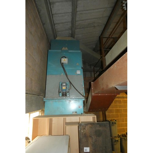 84 - WITHDRAWN. If you are interested please discuss with the owner. A large two bag dust extractor with ... 