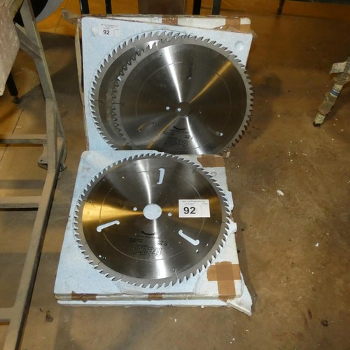 92 - 3 x Freud 500mm circular saw blades