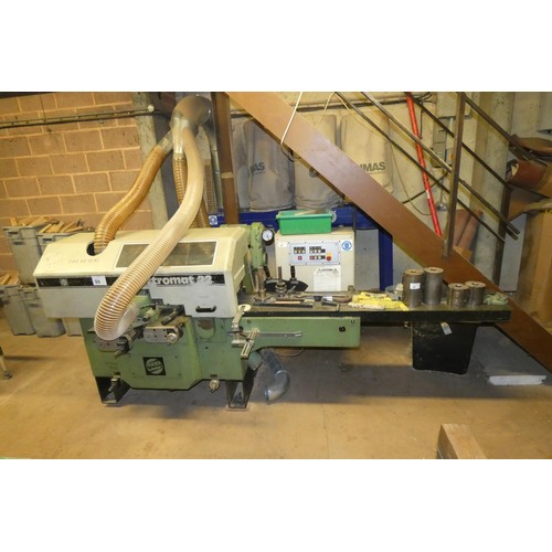 99 - A Weinig four head moulder model Quattromat 22, 3ph, supplied with various tooling including a quick... 