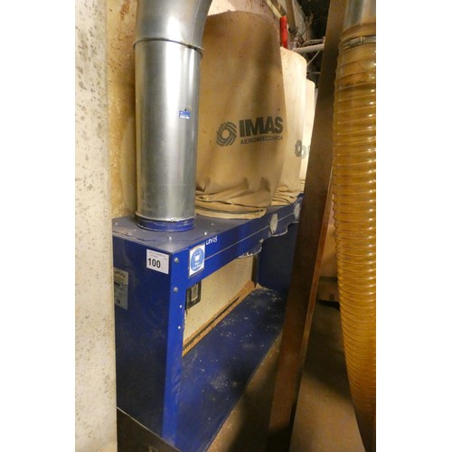 100 - An IMAS triple bag dust extractor model DSC3/55,3ph