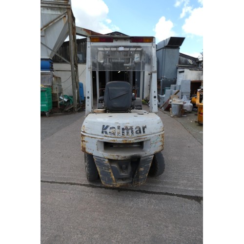 133 - A Kalmar Climax Series 2000 diesel engine forklift model 2725, YOM 1993, hour meter reads 3376.2 hou... 