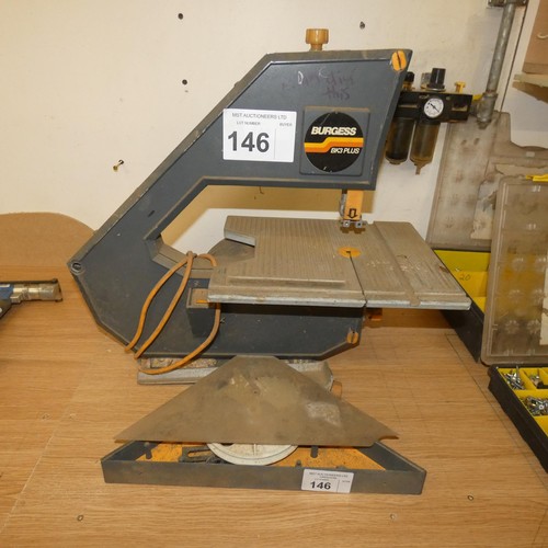 146 - A Burgess BK3 Plus bench top band saw 240v