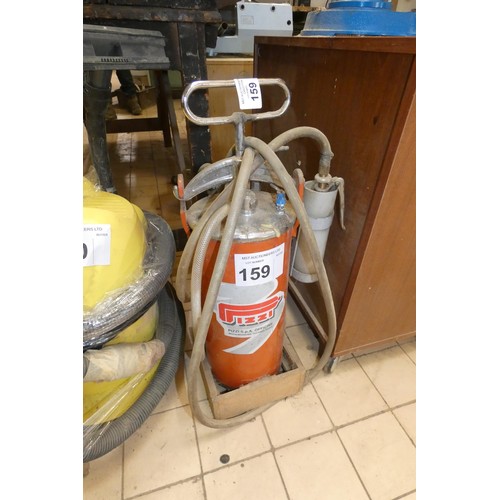 159 - 1 x Pizzi pressurised glue applicator with hose and gun