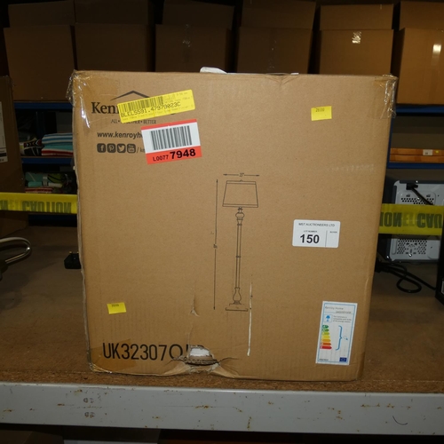 150 - 1 x Issa 150cm traditional floor lamp. Boxed and requires assembly