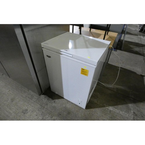 1180 - A small chest freezer by Bush approx 63x56cm - trade  Tested Working