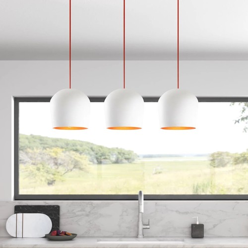 135 - 1 x kitchen island 3-light teardrop pendant light