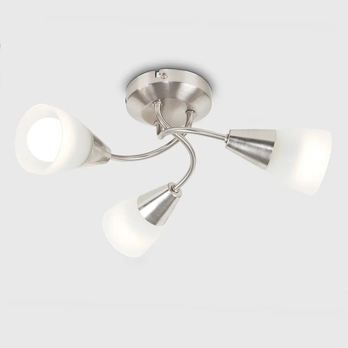 155 - 1 x Hansmeier glass ceiling spotlight RRP £20 and 1 x Sort Close rectangle toilet seat.