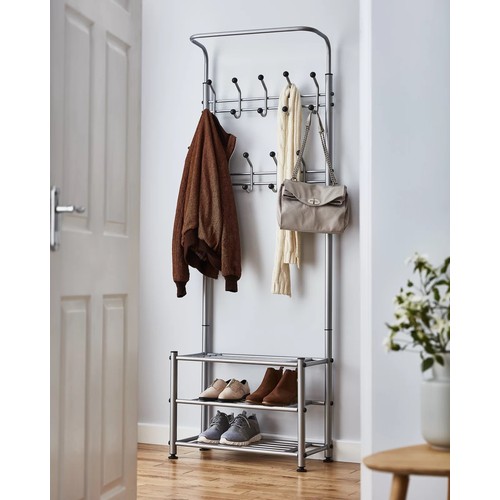 188 - 1 x metal freestanding coat rack RRP £53