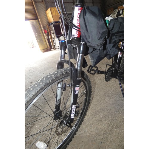 2106 - A folding mountain bike by Montague type Swiss Bike mountain series with Rockshox XC28 forks