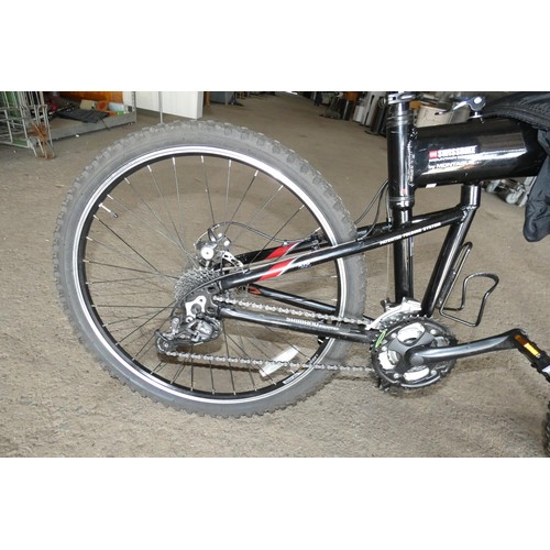 2106 - A folding mountain bike by Montague type Swiss Bike mountain series with Rockshox XC28 forks