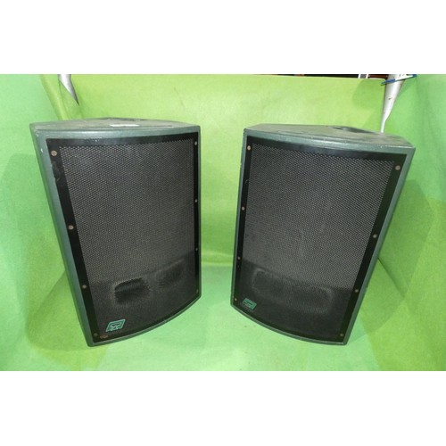 5004 - 2 x Noise control Audio Passive monitor speakers