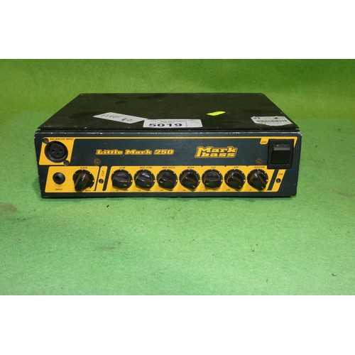 5019 - 1 x Little Mark bass amp 250