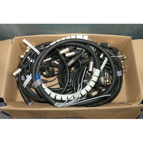 5055 - A quantity of XLR snakes