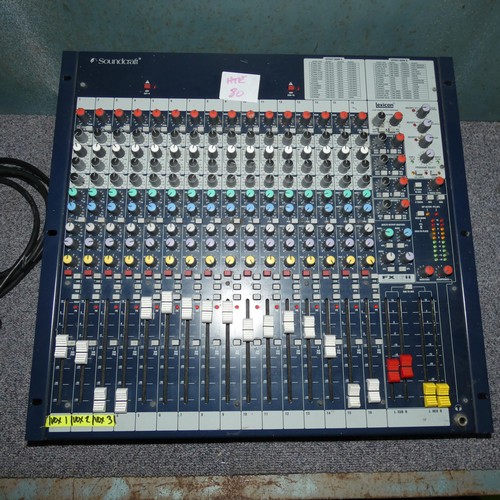 5082 - 1 x Soundcraft fx16ii desk