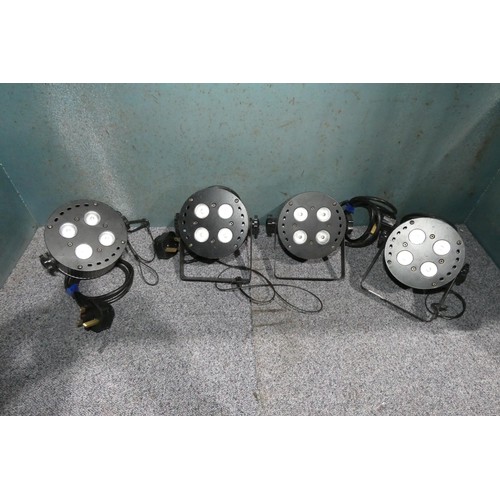 5103 - 4 x LEDJ Colour blast LED