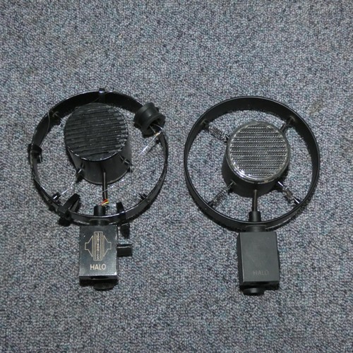 5213 - 2 x Sontronics Halo Phantom powered Dynamic  microphones