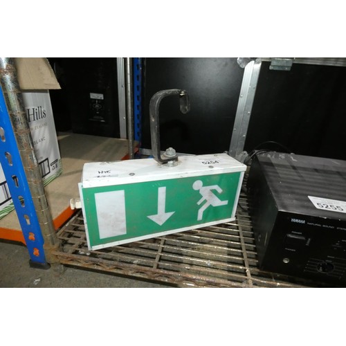 5254 - 1 x Emergency exit sign