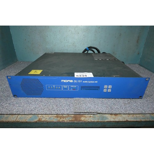 5335 - 1 x Midas DL153 stage box