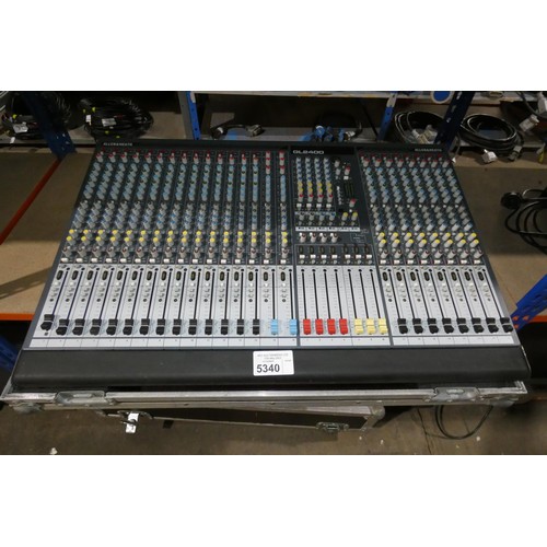 5340 - 1 x Allen & Heath GL2400 mixing desk - cased