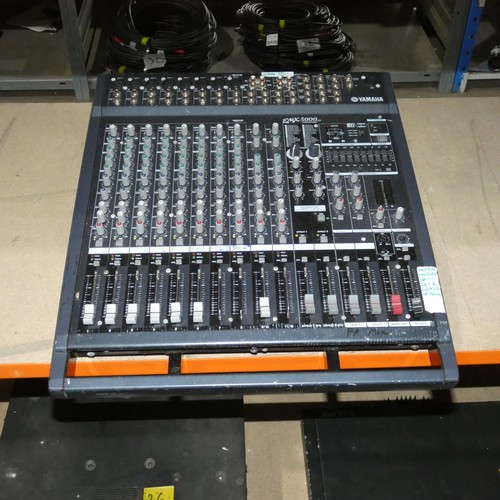 5342 - 1 x Yamaha powered mixer desk type EMX5000-12 - cased