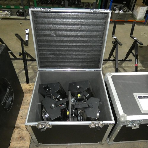 5260 - 4 x Elumen8 DB1300 DMX blinders supplied in a flight case