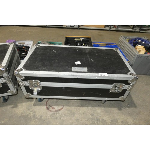 5266 - 1 x Ip LED floodlight with a wheeled flight case