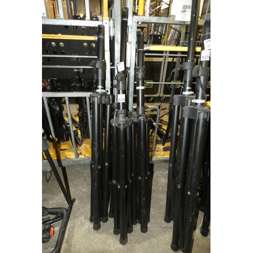 5279 - 4 x speaker stands (2 require attention)