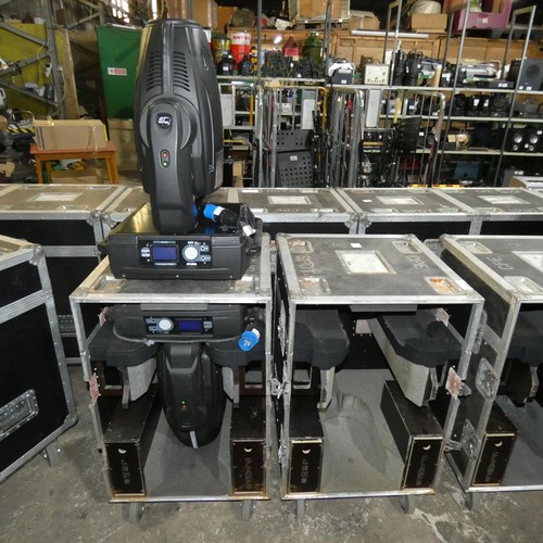 5026 - 2 x Robe Colorspot 700E AT moving heads each supplied in a wheeled flight case