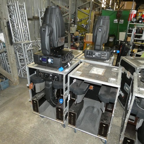 5027 - 2 x Robe Colorspot 700E AT moving heads each supplied in a wheeled flight case