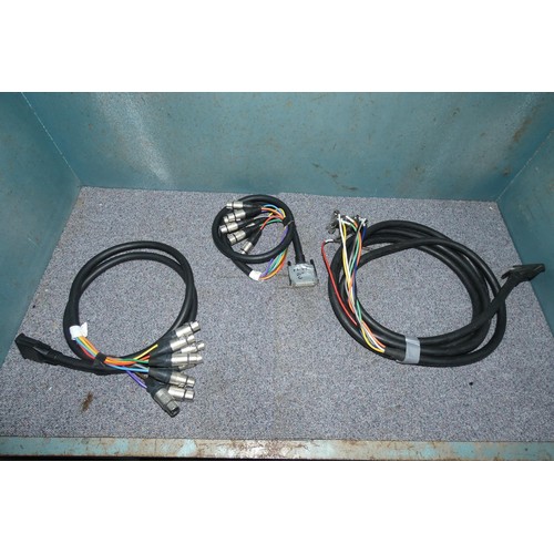 5050 - A quantity of DB25 Balanced/ snake cables - XLR