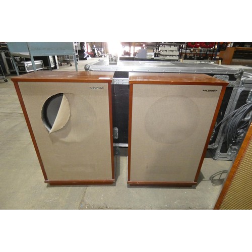 5304 - 2 x vintage Tannoy speakers type LSU/HF/15/8