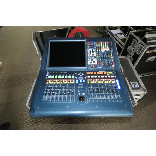 5312 - 1 x Midas Pro1 digital sound desk supplied in a wheeled flight case. Please note this item has fault... 