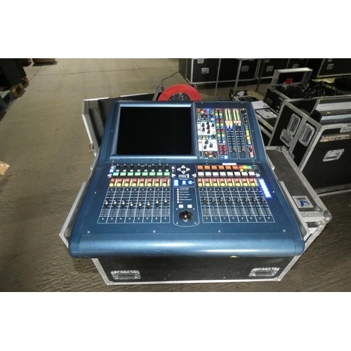 5312 - 1 x Midas Pro1 digital sound desk supplied in a wheeled flight case. Please note this item has fault... 