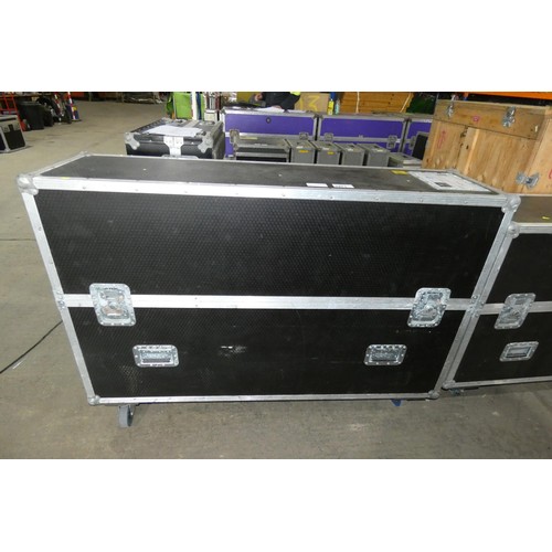 5473 - 1 x wheeled flight case for 2 x twin 60