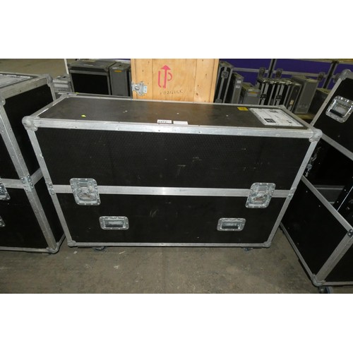 5474 - 1 x wheeled flight case for 2 x twin 50