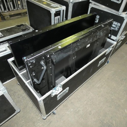 5475 - 1 x wheeled flight case containing 2 x NEC 55