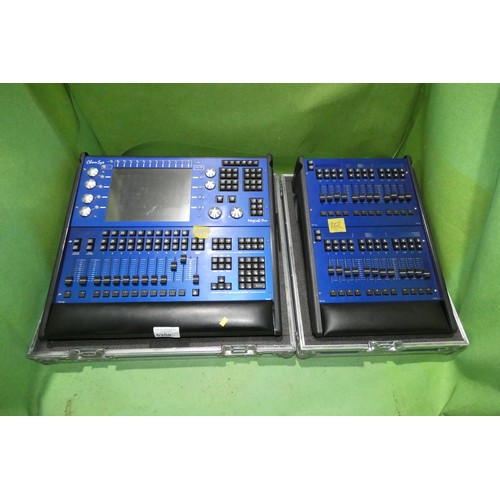 5359 - 1 x Chamsys MQ100 lighting console (cased) and 1 x Chamsys MagicQ MQ Playback Wing (cased)