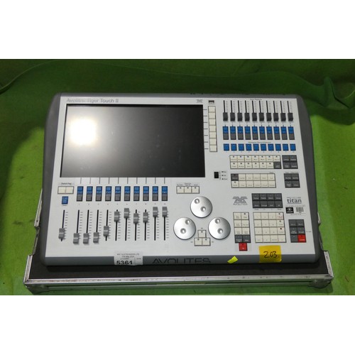 5361 - 1 x Avolites Tiger Touch 2, cased