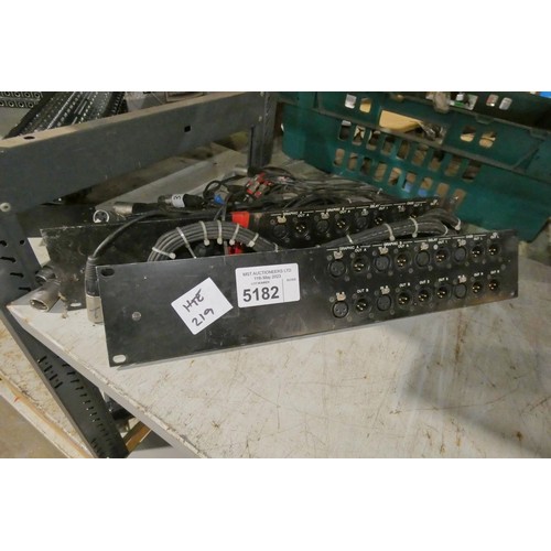 5182 - 2 x XLR patch panels