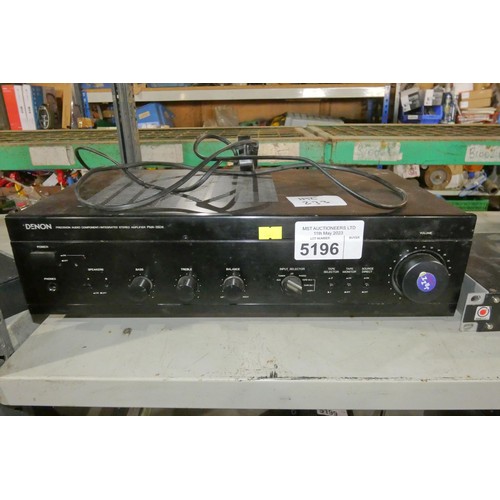 5196 - 1 x Denon PMA 350 MK2 amp