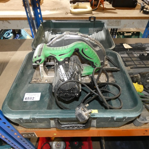 6582 - 1 x Hitachi C9U2 circular saw 240v