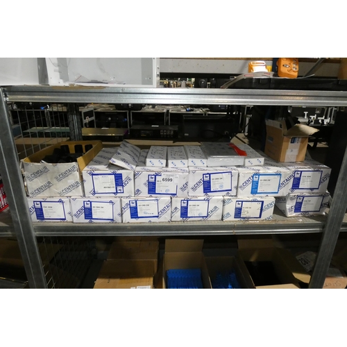 6599 - A quantity of various Centaur conduit accessories including terminal boxes, tee boxes, angle boxes e... 