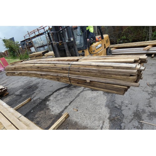 6851 - A quantity of timber measuring approx 7 x 2.5cm, lengths vary up to approx 480cm